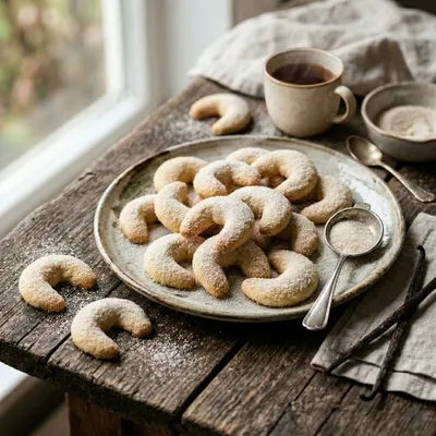 Vanilla Crescents