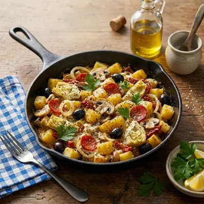 Mediterranean Potato Pan