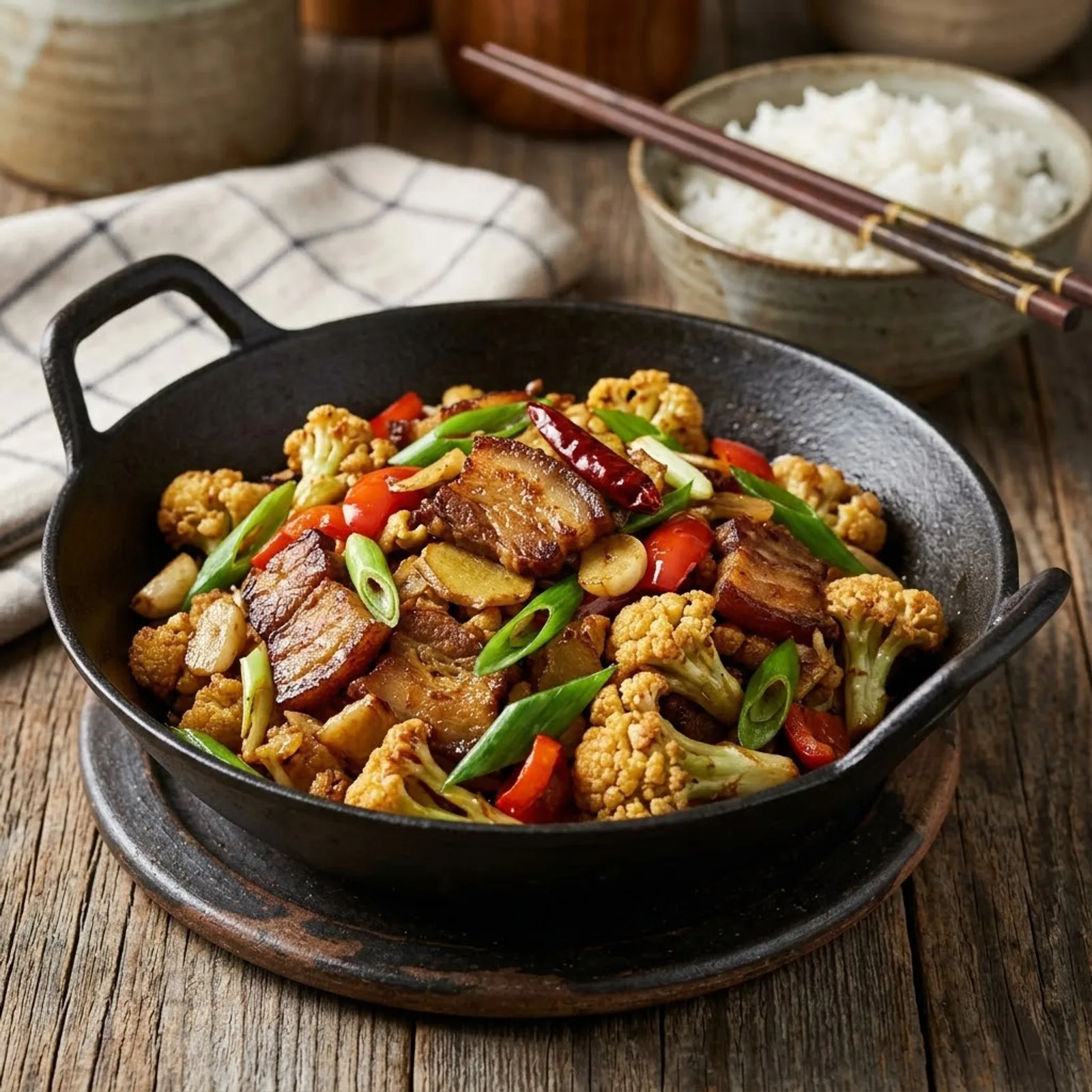 Wok Cauliflower